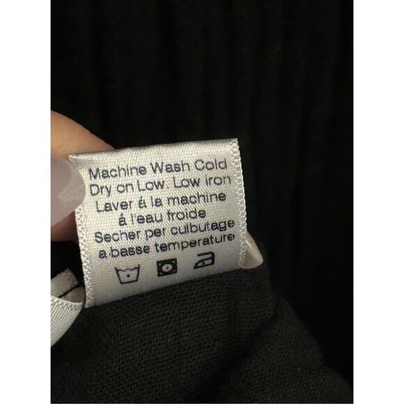 Anthropologie STARK Gauzy Tiered Maxi Dress Small 100% Cotton boho natural fiber - Picture 5 of 8